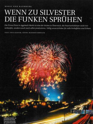 Wenn zu Silvester die Funken sprühen